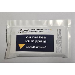 Pikapussi etiketillä