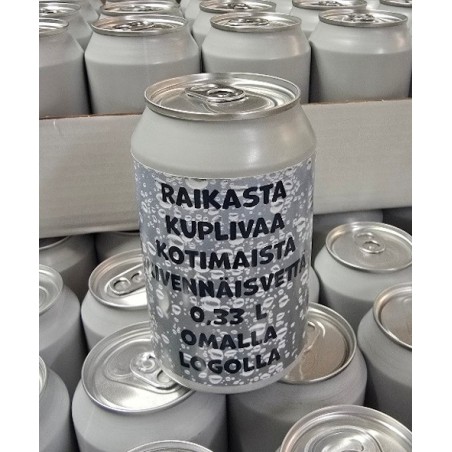 Kivennäisvesi omalla brändäyksellä